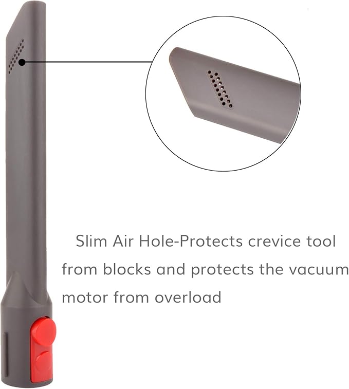 Extension Hose and Crevice Tool Compatible with Dyson Gen 5 V15 V12 V11 V10 V7 V8 Absolute Detect Torque Drive Cyclone Cordless Handheld Vacuum Cleaner