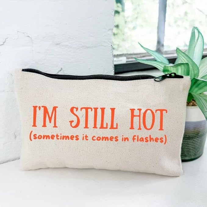 Moonlight Makers Funny Office Supplies Gift Set - Hotter Than Ever Pen Set, Fires To Put Out Notepad, I'm Still Hot Zipper Pouch - Cute Stationery Sets for Women, Funny Gifts for Friends and Coworkers