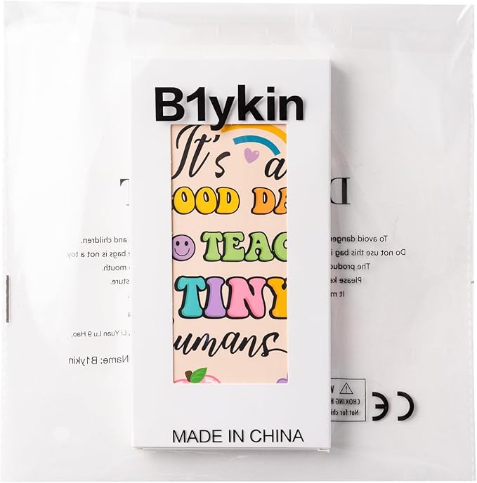 B1ykin Cute Sticky Notes Set - A Good Day to Teach Tiny Humans Self-Stick Notes Pad, 550 Sheets Writing Memo Pages Sticky Notepad for Teacher Appreciation Gifts, School Office Supplies (Retro Teacher)
