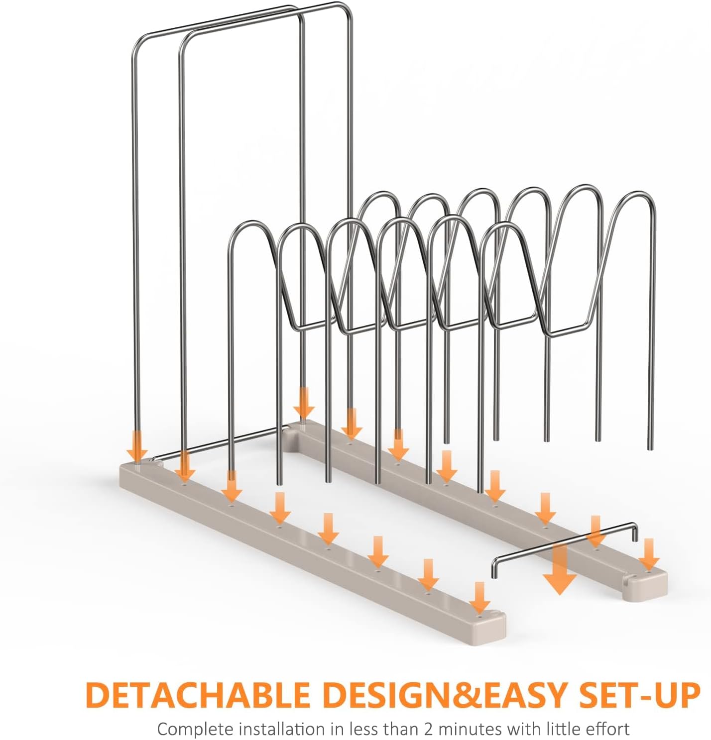 Reusable Bag Drying Rack,Silicone Bag Drying Rack,Plastic Bags Dryer Rack,Dryer Rack for Silicone Storage Bags,Draining Stand Holder for Cups,Bottles,Pan Lid&Cutting Board Organizer