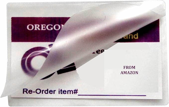 Heat Activated Business Card Laminating Pouches 10 Mil 2-1/4 x 3-3/4 [pk of 500] 57mm x 95mm and 250 microns Thick for up to 2” x 3.5” Inserts, Glossy