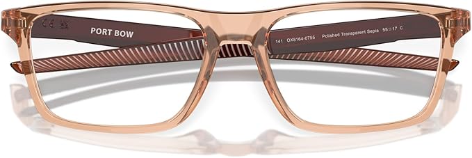 Oakley Mens Ox8164 Port Bow Rectangular Prescription Eyewear Frames