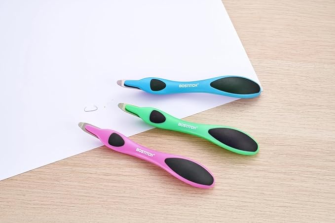 Bostitch Office Professional Magnetic Easy Staple Remover, Staple Puller Stick for Office, Home & School - Assorted Colors, 9 Pack