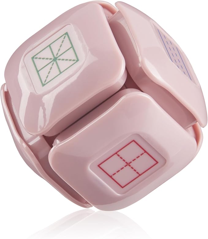LEGILINER 6-in-1 Handwriting Practice Roller Stamp - Multi-Pattern Self-Inking Stamp Tool for Classroom, Occupational Therapy & Homework - PreK to 5th Grade