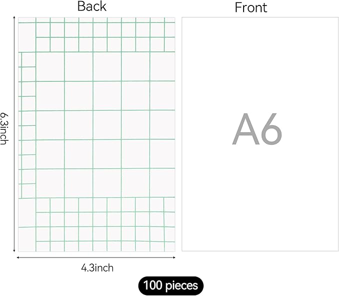 100 Pack 3x5inch Self Adhesive Laminating Sheets,Clear Self Sealing Index Card Laminating Pouches for Luggage Tag & Work Permits Pass Cards&Photos & Index Cards No Laminating Machine Needed
