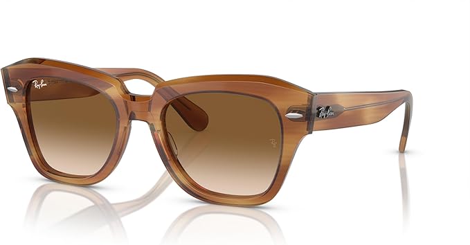 Ray-Ban Unisex Rb2186 State Street Square Sunglasses