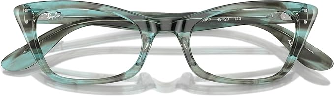 Ray-Ban Women's RX5499 Lady Burbank Cat Eye Prescription Eyewear Frames