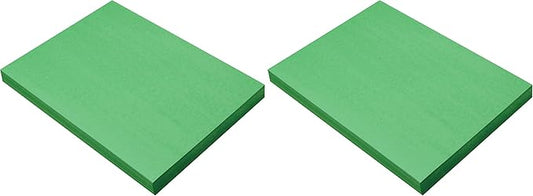 Prang (Formerly SunWorks) Construction Paper, Holiday Green, 9" x 12", 100 Sheets (Pack of 2)