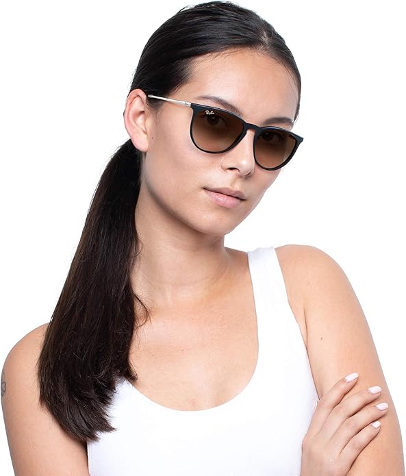 Ray-Ban womens Rb4171 Erika Round Sunglasses