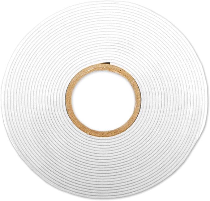 Sizzix, White, Foam Tape , 1 Roll, One Size