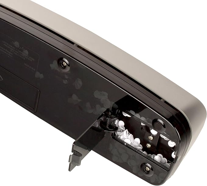 Swingline Electric Hole Puncher 3 Hole, 15 Sheet Capacity Three Hole Punch 3 Ring, Black & Silver (74515)