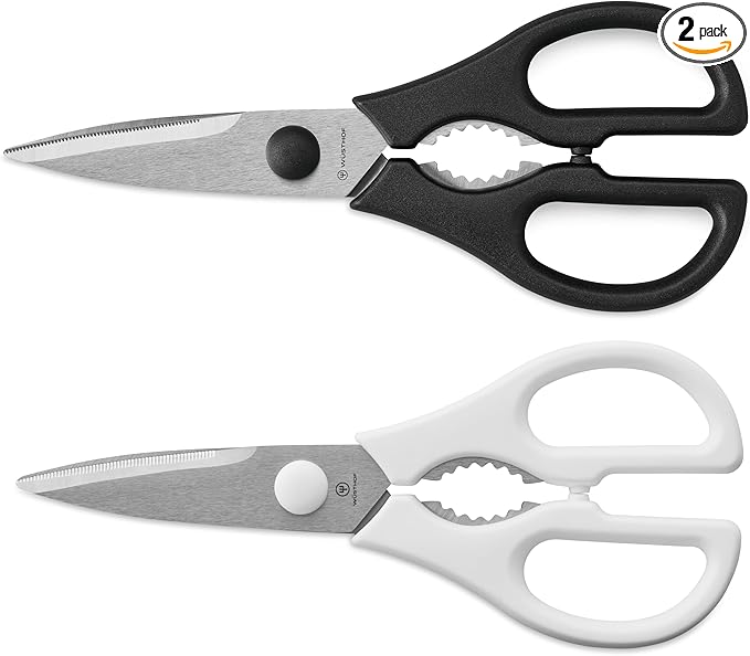 WÜSTHOF Come Apart Kitchen Shears - 2pk (Black & White)