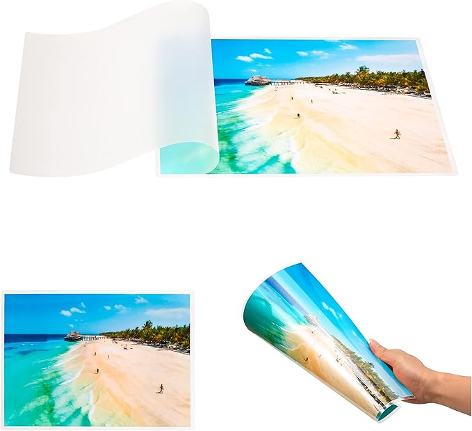 SINCHI Thermal Laminating Pouches, 3 mil, Clear, 200 Pack, 9x11.5-Inches Letter Size Laminating Sheets