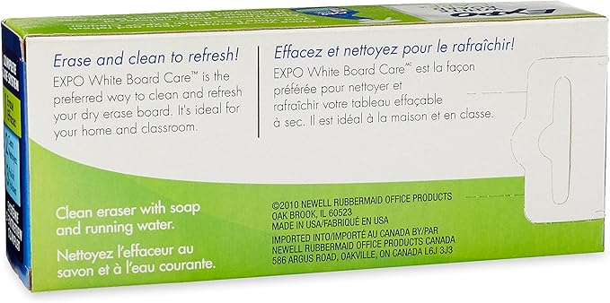 EXPO Dry Erase Soft Pile Block Whiteboard Eraser, 5-1/8 in. x 1-1/2 in. - Whiteboard, Calendar, Organization, Essential Supplies for Office, School, Classroom, Teachers