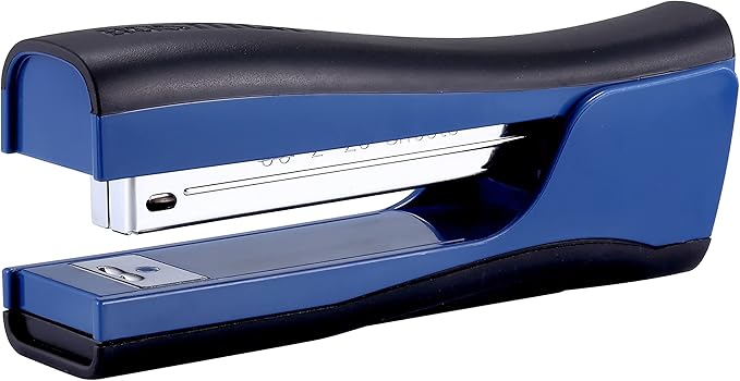 Bostitch Office Dynamo Stand-Up Stapler with Built-in Pencil Sharpener, Staple Remover and Staple Storage, Navy Blue (KT-B696-BLUE)