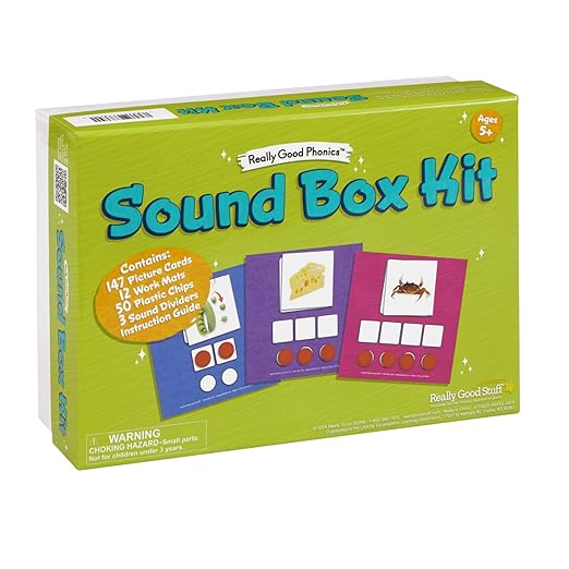 Really Good Phonics Sound Box Kit - Educational Toys, Reading Games for Kids, Learning Activities, Homeschool & Classroom Must Haves