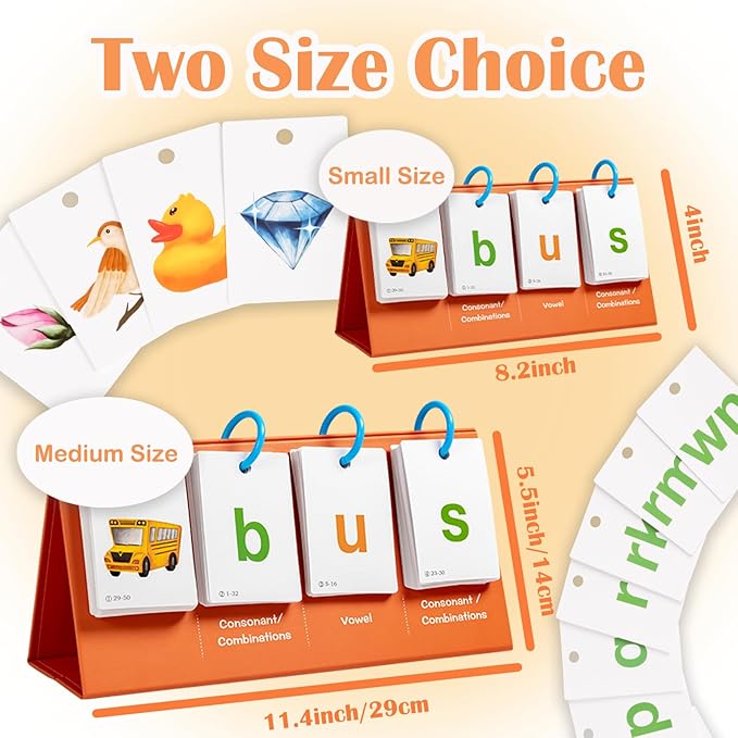 Sight Words Flash Cards for Kindergarten, Phonics Flash Cards, CVC Word Games Pocket Chart, Classroom Learning Activities, Phonics Games for Reading, Speech Therapy Materials for Kids