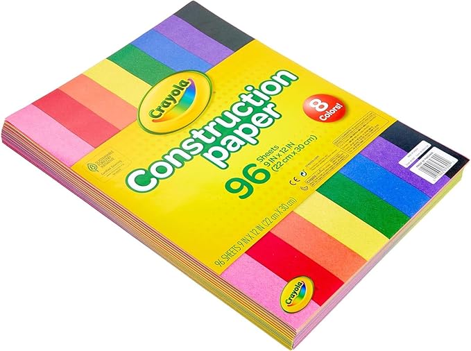 Crayola Construction Paper 96 Sheets - Pack of 2