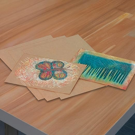 School Smart Kraft Paper Sheets, 60 lb, 12 x 18 Inches, Brown, Pack of 100 - 086642