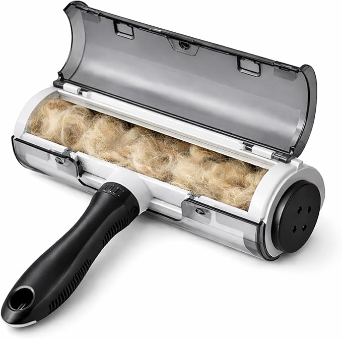 Pet Hair Remover Roller – Reusable Dog & Cat Hair Lint Roller for Couch, Carpet, Furniture, Rugs & Car Seats