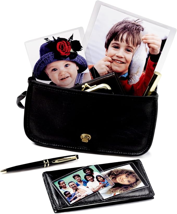 Scotch Repositionable Self-Sealing Photo Laminating Pouches, Small (2.9″ x 3.8″) – 5 Pack, No-Machine Adjustable Lamination for Photos & Cards