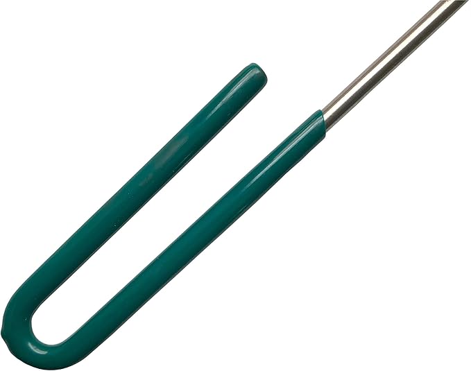 25" Deep Fryer Cleanout Rod – Angled Shaped & Declogger Goofer Commercial Kitchen Tool - Drain Unclogger & Cleaner - Rust Resistant Deep Fryer Cleaner - Made in USA by FryOilSaver Co. B52C