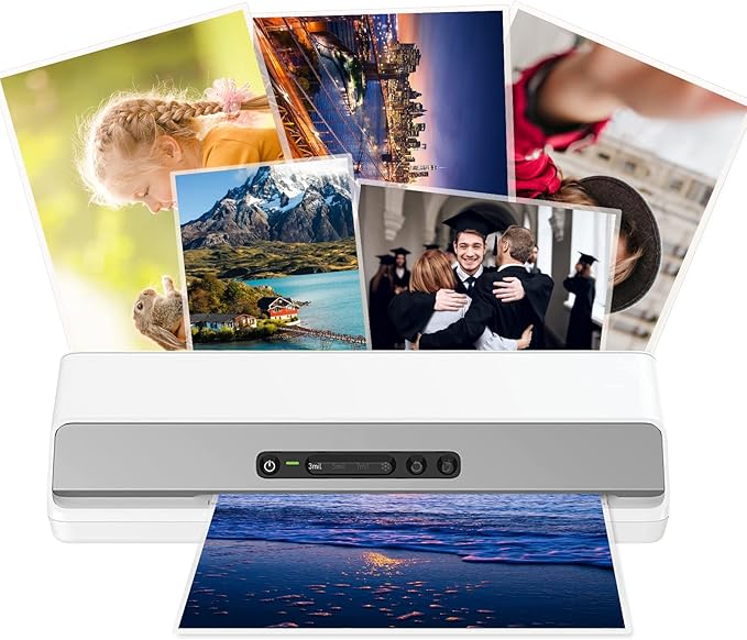 MFLABEL Thermal Laminating Pouches, 8.9 x 11.4-Inches Clear Thermal Laminating Plastic Paper Laminator Sheets for Photos Files Drawings for Use with Thermal Laminators 5 mil 600-Pack