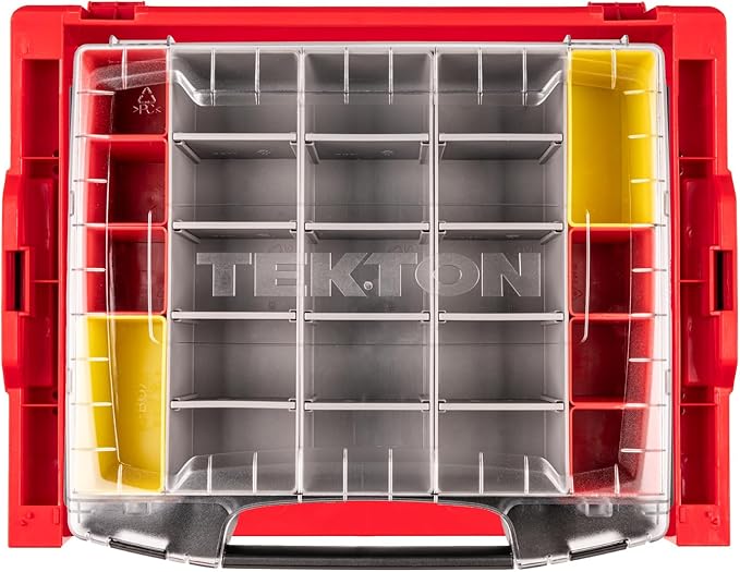 TEKTON 3-Drawer Stack with Shallow Tool Box (L-BOXX 1) and Organizer Bins | OLB99203