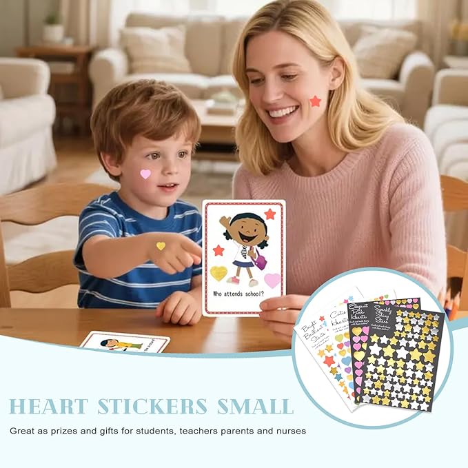 3680PCS Children's Classroom Reward Stickers, Atudent Incentive Stickers, Teacher Classroom Reward Stickers, Parent Encouragement Stickers for Doing Household Chores, Completing Studies