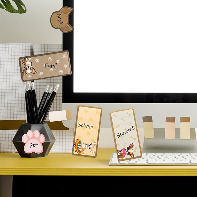 B1ykin Cute Sticky Notes Set - I Just Really Like Chihuahua Self-Stick Notes Pad, 550 Sheets Writing Memo Pages Sticky Notepad for Teacher Appreciation Gift, School Party Supplies (Chihuahua)