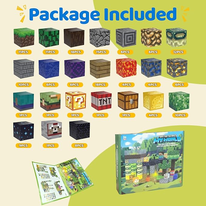 Magnetic Building Blocks for Kids Ages 3-12+, 180PCS STEM Educational Magnet Toys, Magnetic Tiles Build Cubes Game, Ideal Gift for Toddlers Boys Christmas Birthday Girls