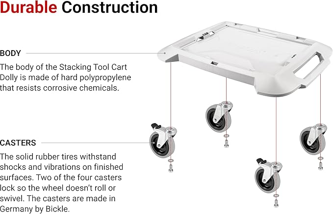 TEKTON Stacking Tool Cart Dolly | OLB81001