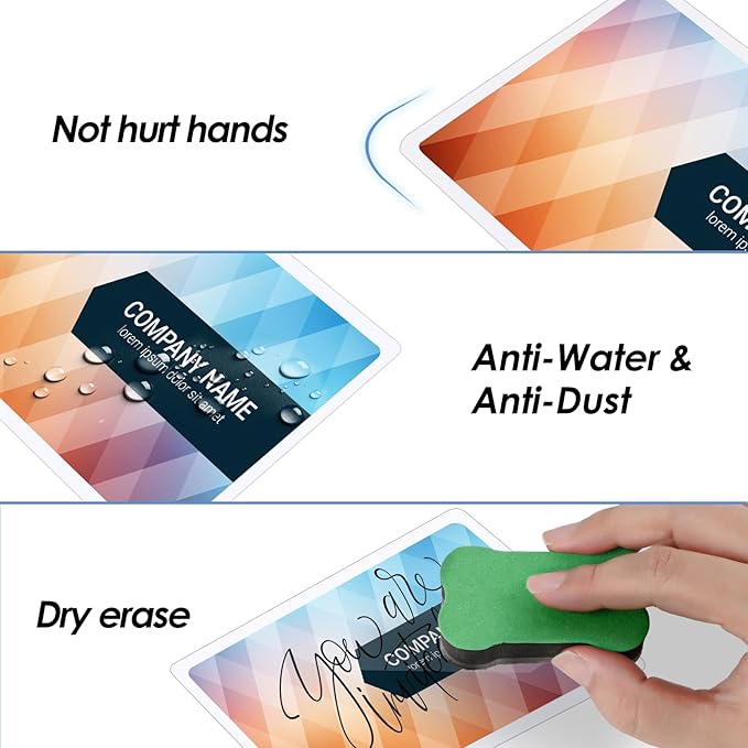 KTRIO 30 Pack Self Sealing Laminating Pouches, 2.6” x 3.9”, 10 Mil Thick Self Adhesive Laminating Sheets, Business Card Laminating Paper, Clear Laminate Sheets, No Laminator Machine Needed, No Heat