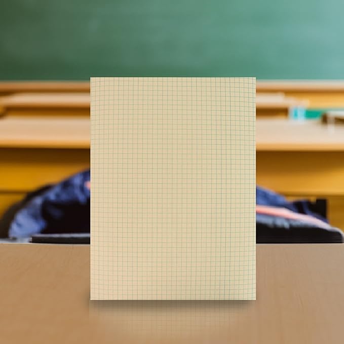 School Smart Graph Paper, 1/4 Inch Rule, 9 x 12 Inches, Manila, Pack of 500