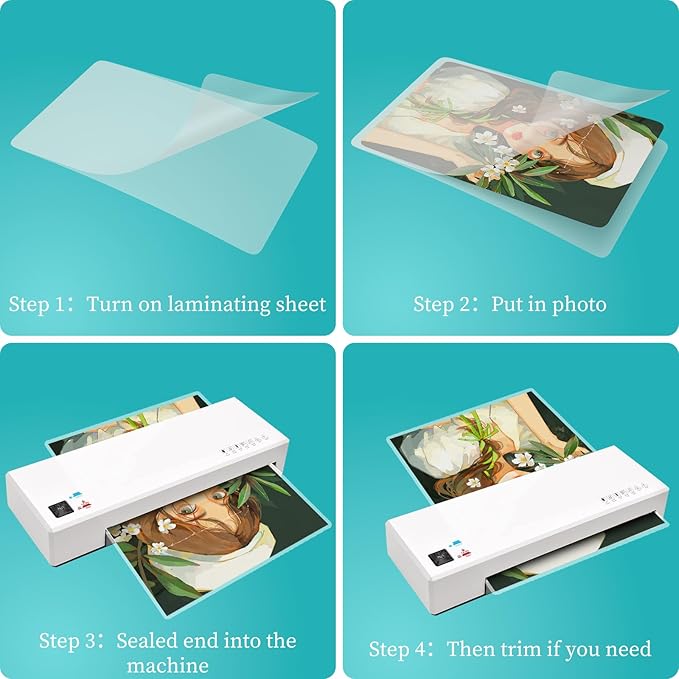 Thermal Laminating Pouches 3 mil, Clear 9 x 11.5 Inch Laminating Sheet Paper for Thermal Laminator, Holds 8.5 x 11 Inch Letter Size Sheets (1000 Pack)