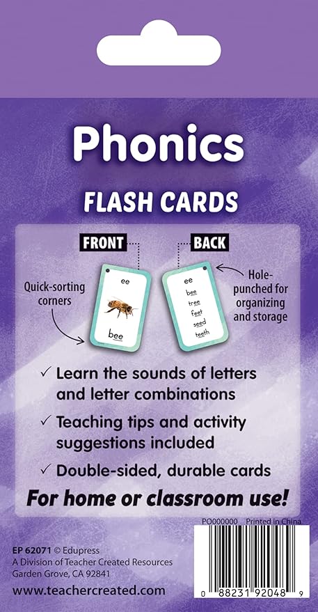 Phonics Flash Cards (EP62071)