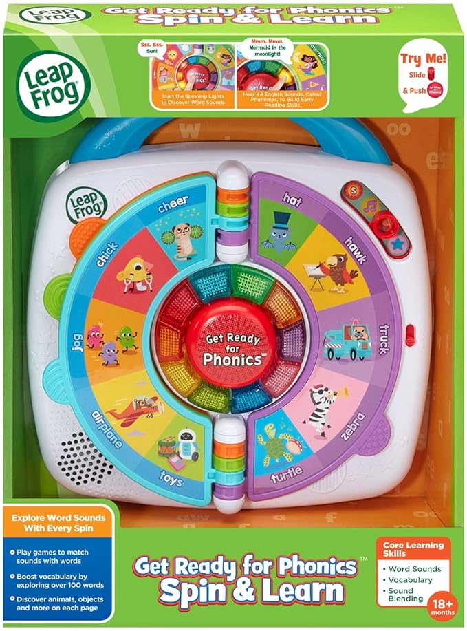 LeapFrog Get Ready for Phonics Spin and Learn