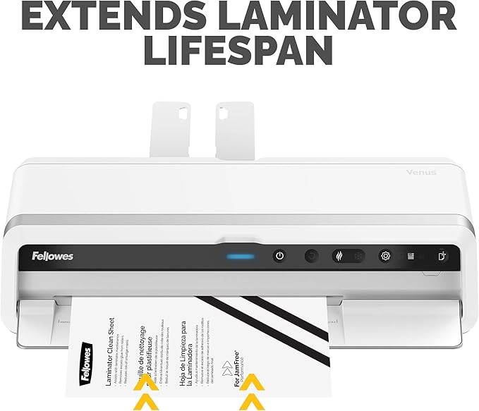 Fellowes Laminator Cleaning Sheets, 10 Pack, 8.5 x 11 in
