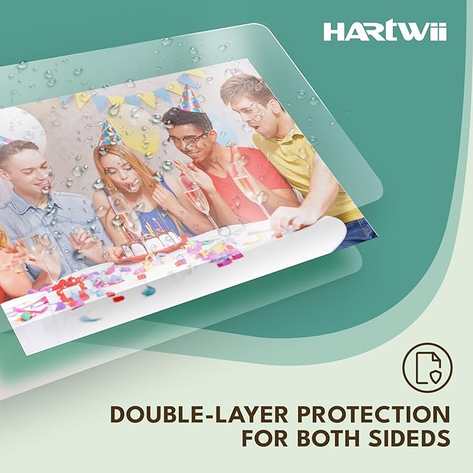 50 Pack Self-Sealing Laminating Pouches 4x6 Inch,10 Mil Self Adhesive Lamination Pouches,Waterproof Photo No Heat Laminating Sheets No Laminator Machine Need