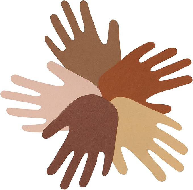 Prang (Formerly SunWorks) Shades of Me Construction Paper, 5 Assorted Skin Tone Colors, 12" x 18", 50 Sheets
