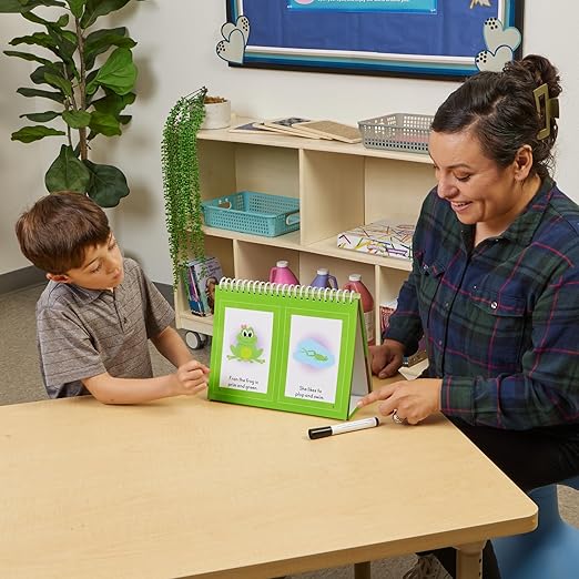 Really Good Phonics Decodable Readers Flip Chart - L- and R-Blends and Three-Letter Blends - Reading Games for Kids, Learning Activities, Homeschool & Classroom Must Haves