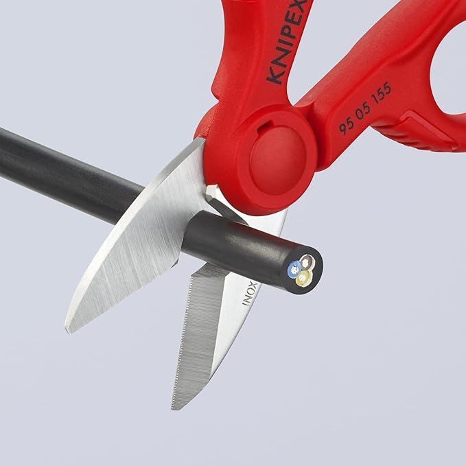 KNIPEX Tools - Electrician's Shears (9505155SBA)