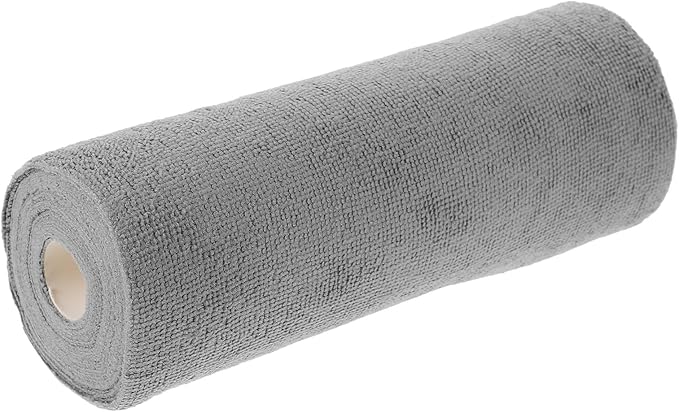 Vaguelly Microfiber Cleaning Cloths Roll 20pcs 25X25Cm Reusable Absorbent Kitchen Dish Towels for Cleaning and Dusting Household Surfaces