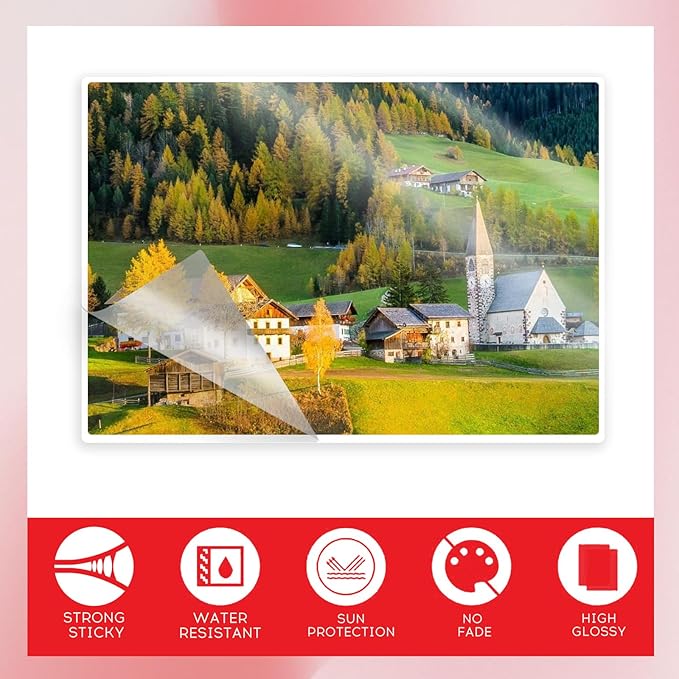 50 Pack Self Sealing Laminating Pouches for Small Business Card,10 Mil Thick Waterproof Double-Sided Self Adhesive Laminating Pouches,2.6x3.9 Inches, No Laminator Machine Needed