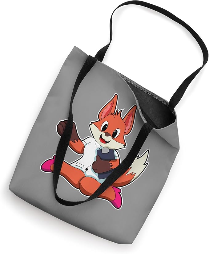 Fox Nurse Clipboard Tote Bag