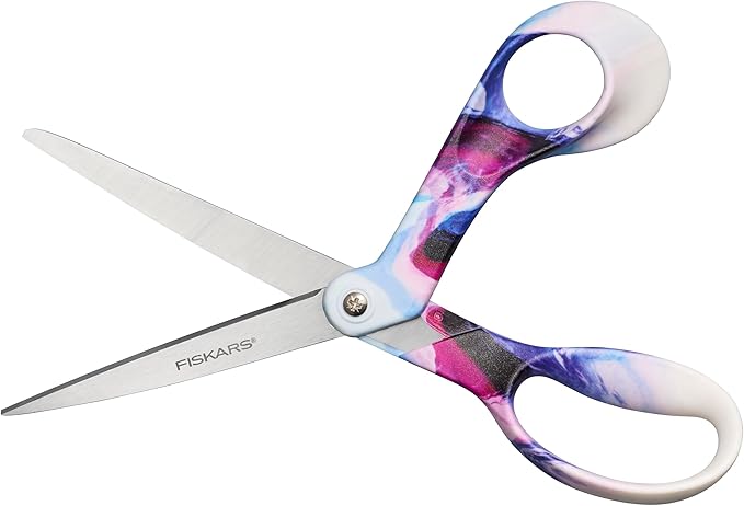 Fiskars Premier Explore Collection Scissors, Designer Scissors, Morph Fashion, 8"
