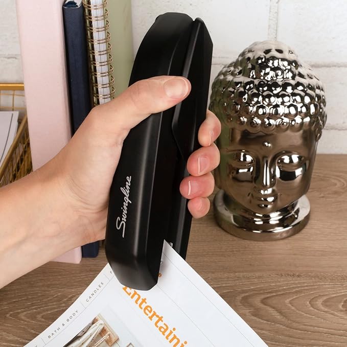 Swingline Standard Stapler, 20 Sheet Capacity, Eco Version, Jam Free, Black (54501) (Pack of 12)