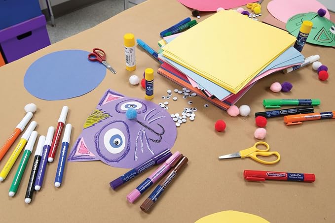 Prang (Formerly SunWorks) Construction Paper, Violet, 12" x 18", 100 Sheets