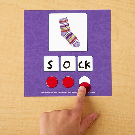 Really Good Phonics Sound Box Kit - Educational Toys, Reading Games for Kids, Learning Activities, Homeschool & Classroom Must Haves