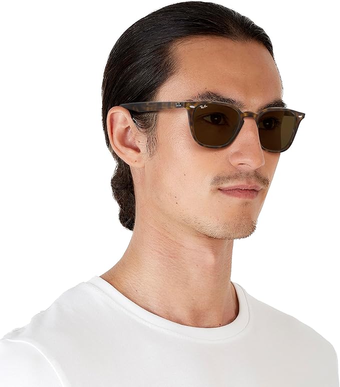 Ray-Ban Unisex Rb4258f Low Bridge Fit Square Sunglasses